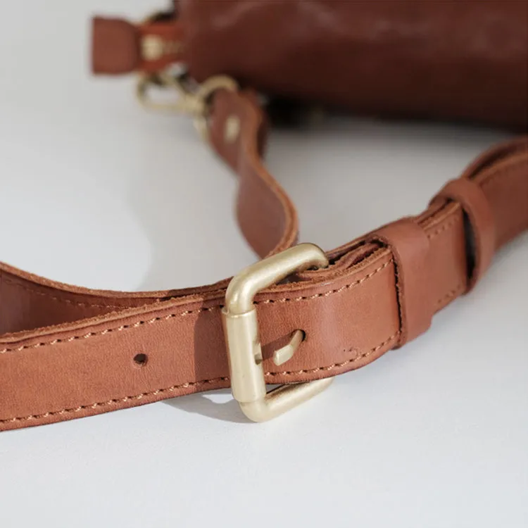 Vintage Women's Leather Satchel Bag Cross Shoulder Bag For Women