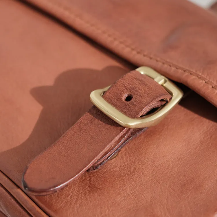 Vintage Women's Leather Satchel Bag Cross Shoulder Bag For Women