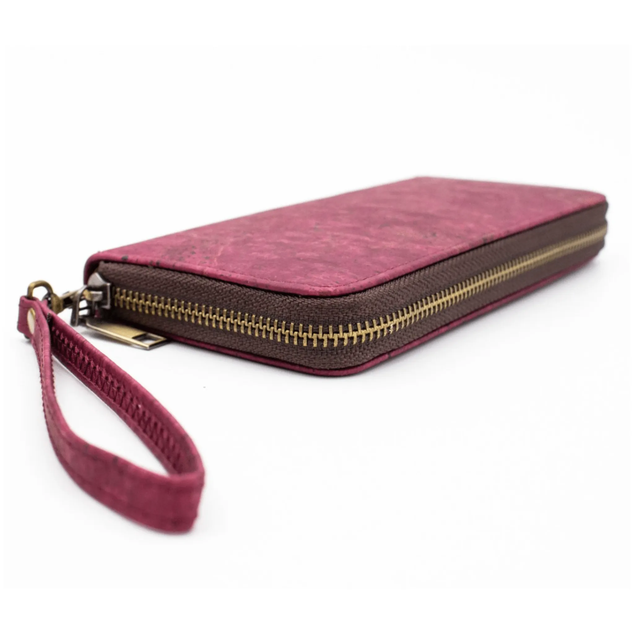 Wine Cork Women's Zipper Clutch Wallet