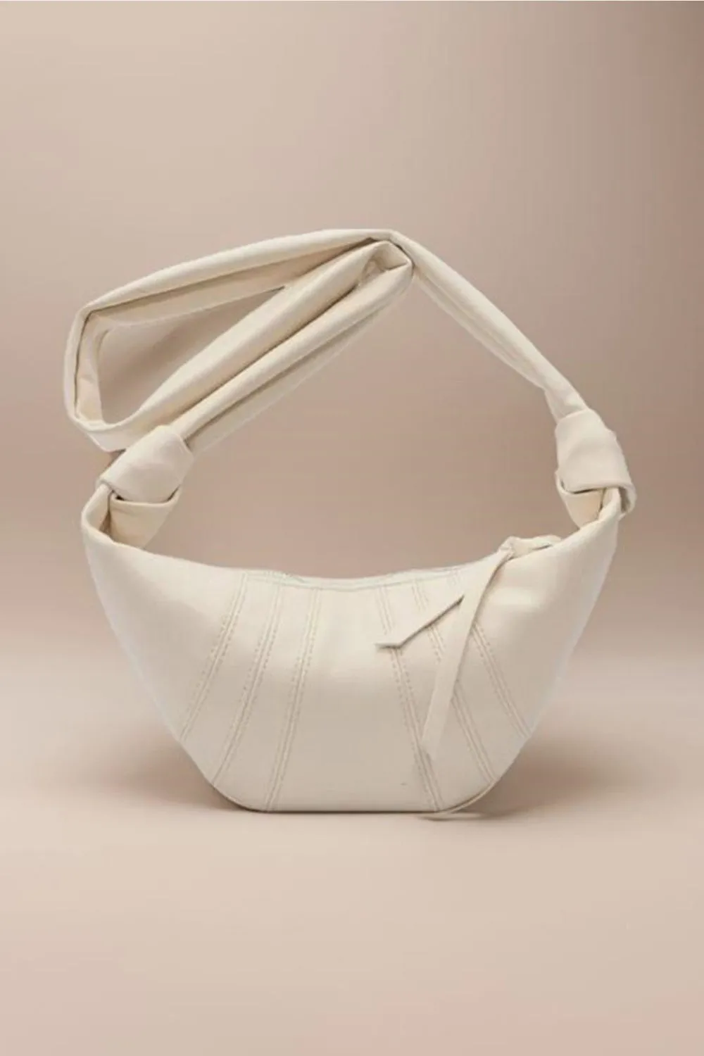 Women's Zenana Vegan Leather Croissant Crossbody Bag