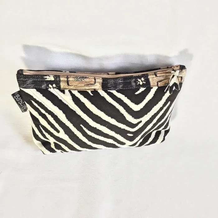 Zebra Print Makeup Cosmetic Case fit for a Queen