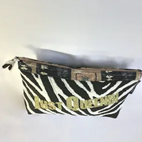 Zebra Print Makeup Cosmetic Case fit for a Queen